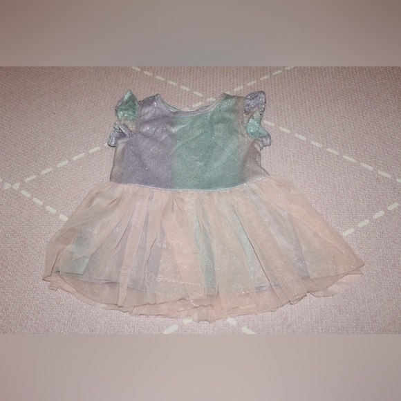 Isobella & Chloe 12 Month Glitter Tulle Baby Girl Dress BRAND NEW w/o tag - Picture 1 of 6